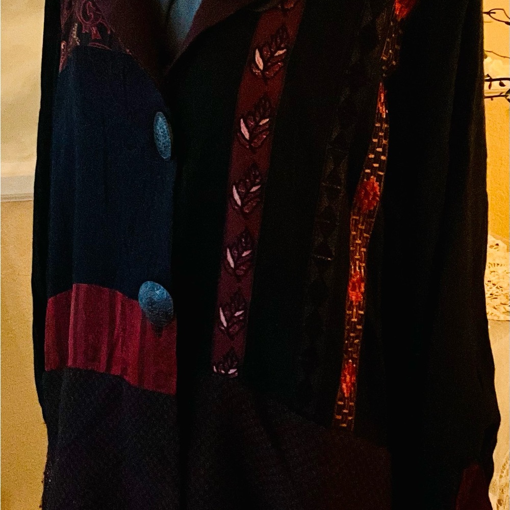 Women's Multicolor Patchwork Jacket - image 1